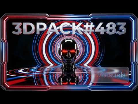 3D VjLoop Pack #483